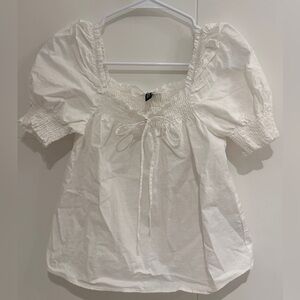H&M Puff Sleeve Top